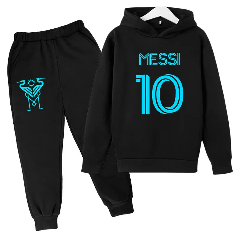 

Kinder Hoodie Nr. 10 Print Sweatshirt Top Hose 2p Jungen Mädchen Kleinkind Pullover Outdoor Sport Glamour Idol Mode Casual Set