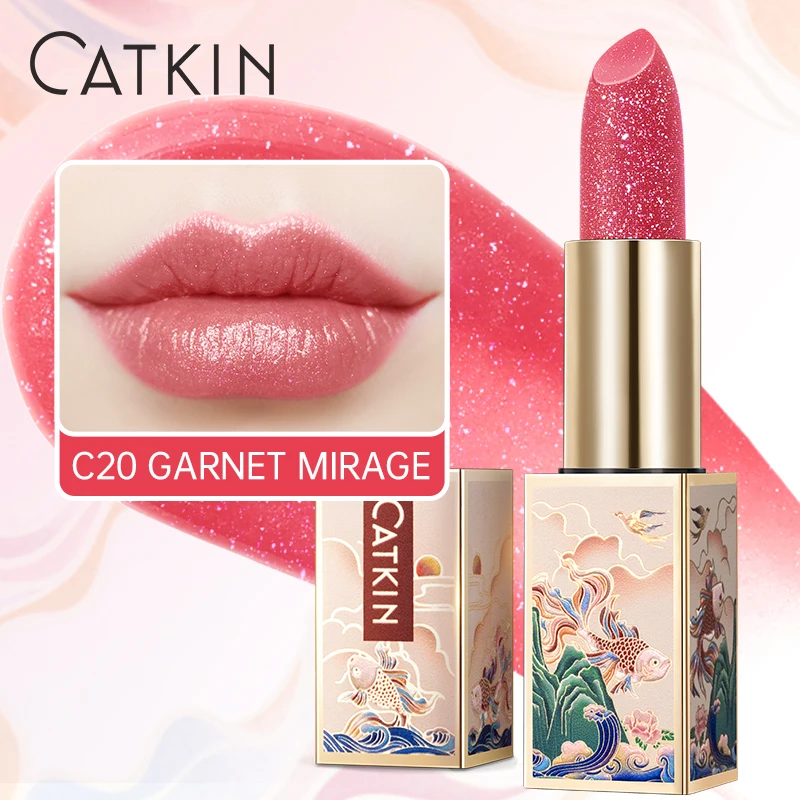 CATKIN SPARKLING LIP BALM MOONLIGHT COLOR-CHANGING LIP STICK - NEW SERIES image 3