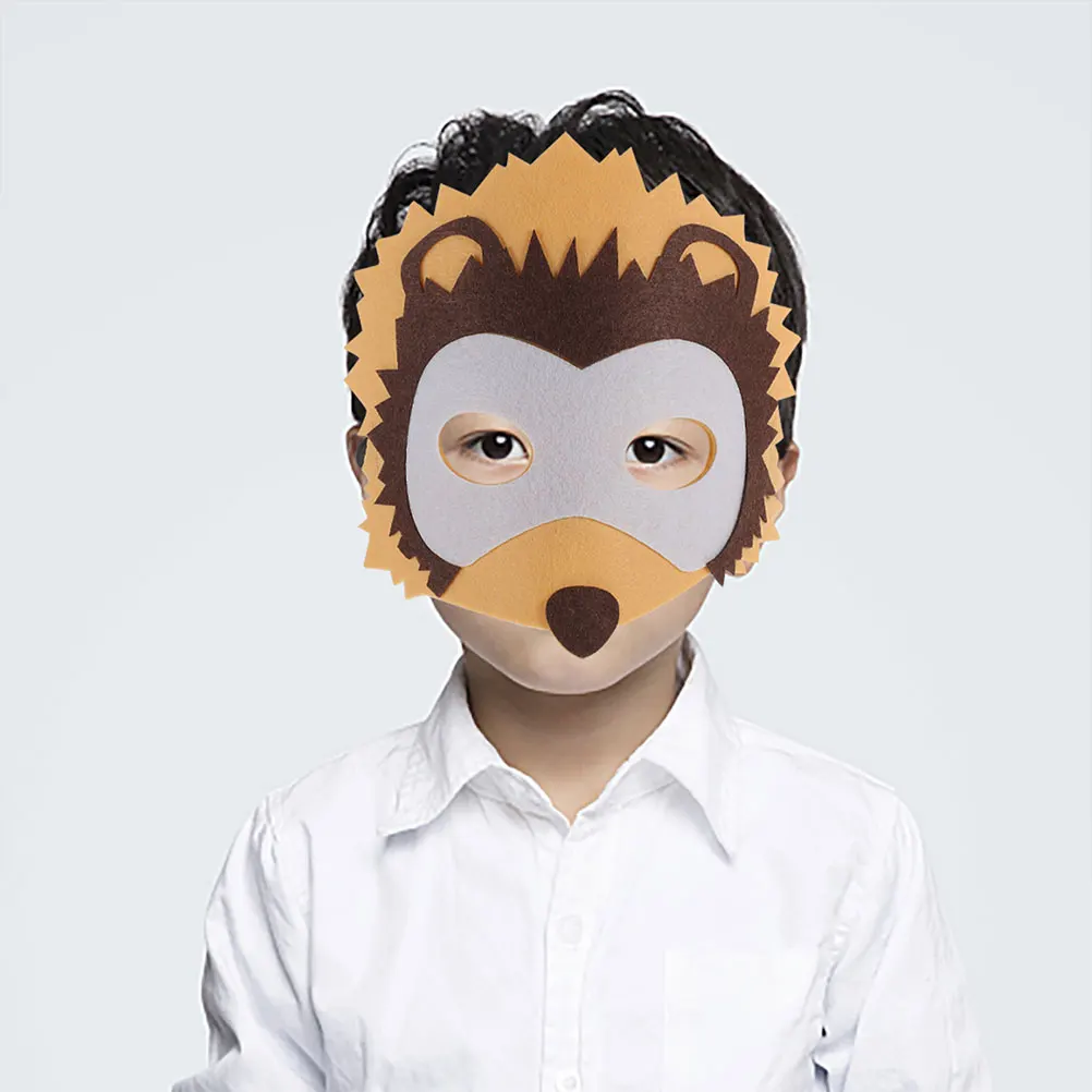 

3pcs Animal Lovely Animal Mask Non-woven Fabric Kids Accessories Soft Comfortable Cartoon Shape Party Props Blindfold