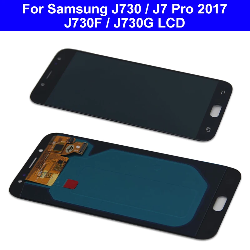 Super Amoled For Samsung J730 LCD For Samsung Galaxy J7 Pro 2017 Display Touch Screen Digitizer Assembly J730F SM-J730FM Display