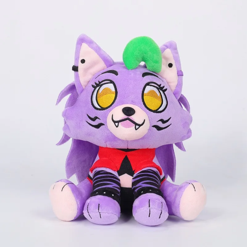 MINISO New Star Crocodile Doll FNAF Game Peripheral Doll Cute Sitting Position Little Wolf Plush Toy