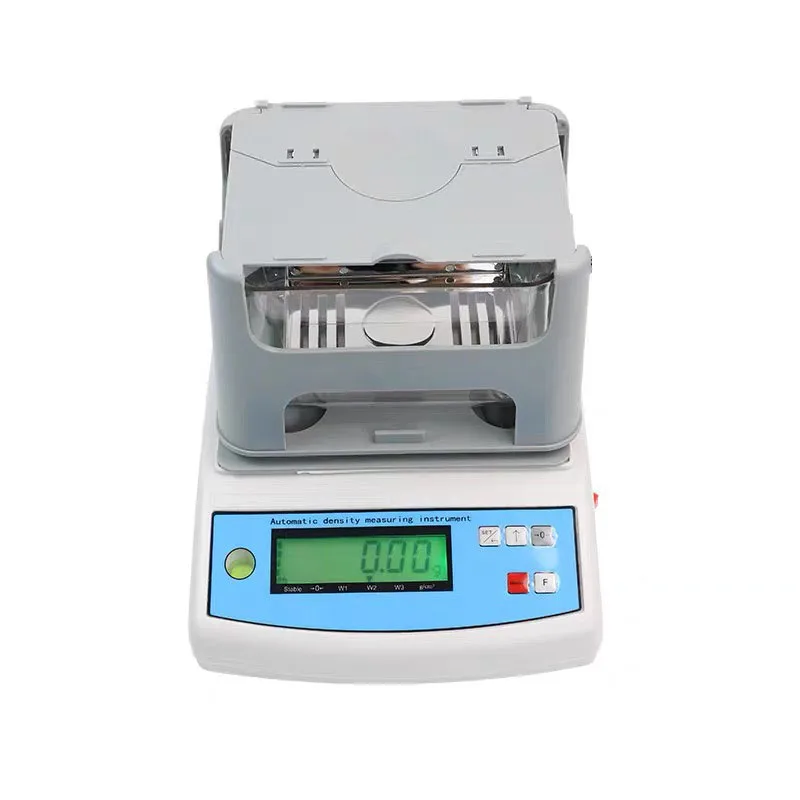 Solid Density Meter 300G 0.01G Precious Metal Gold Rubber Plastic Small Particle Density Purity Tester Density Meter Automatic