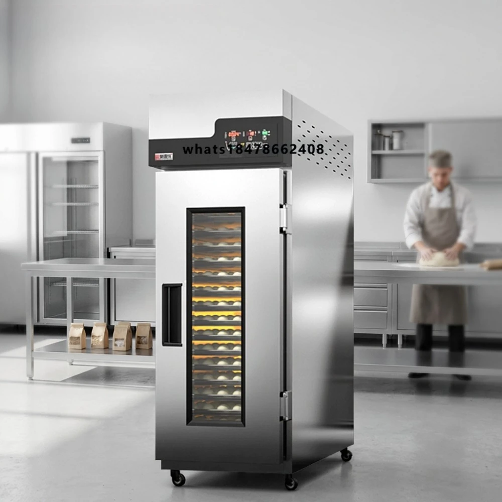 Stainless Steel Commercial Dough Retarder Proofer Bread Proofing Cabinet Freeze Refrigeration Computer Control Bakery Machine