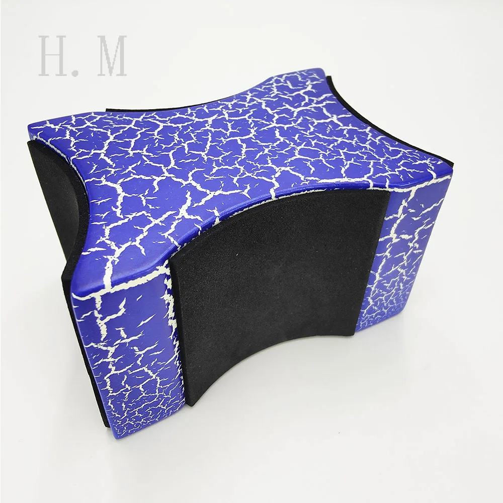 

Guitar Neck Rest Support Pillow Blue crack design Height Luthier Tool for Electric Acoustic Guitar Bass Mandolin