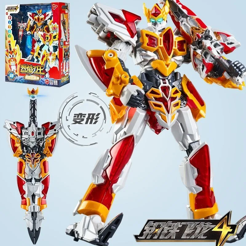 Dragon en acier 4 guerres du temps et de l'espace, produits de qualité originaux, Robot de déformation, jouet Mecha King Kong, cadeau d'anniversaire, en Stock
