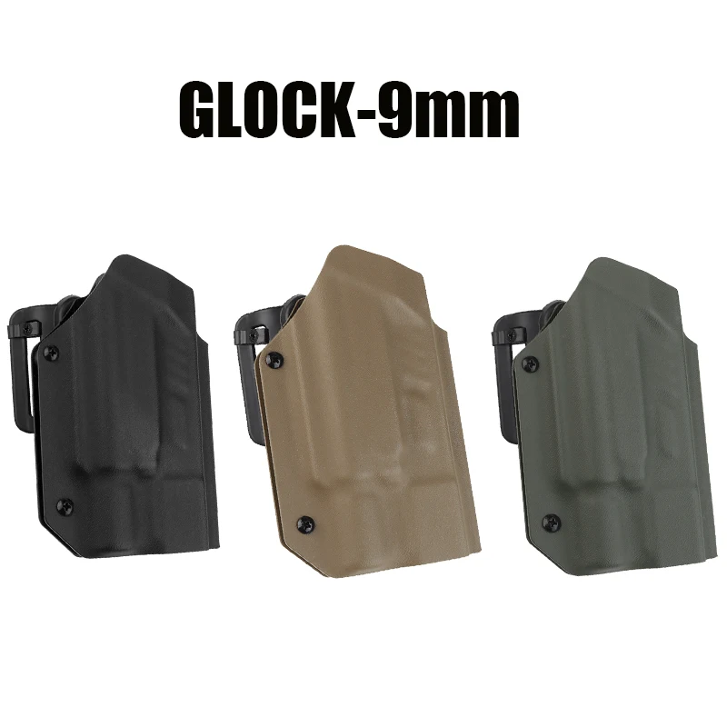 Hunting Holster Kydex Tactical Holster for GLOCK-9mm/.40(17/19/19X/22/23/34/35/45) with X300U-A/B Flashlight Glock 17 Holster