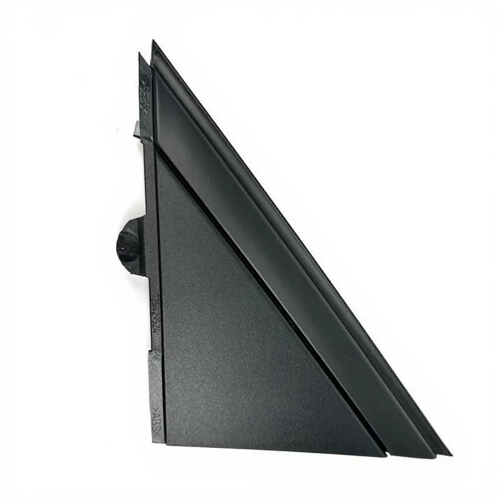 Matte Black Right A Pillar Interior Trim Panel Triangular Design 735455791 for Fiat 500 2008+ For Abarth 500 2012+