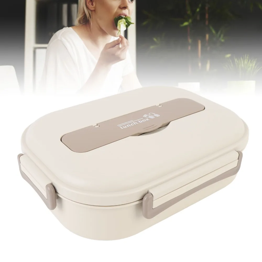 Practical 316 Stainless Steel Lunch Storage Container 4 Compartments 1500ml Compartment Lunch Box Thermal Lunch Box For Office