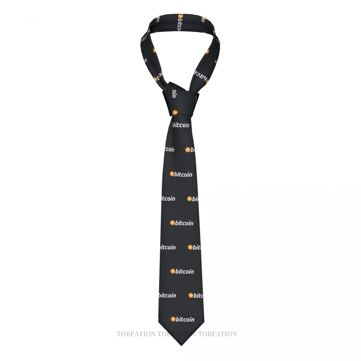 

Bitcoin Cryptocurrency Miners Meme Bitcoin Men Ties 3D Printed Hip-Hop Street Business Wedding Party Shirt Accessories