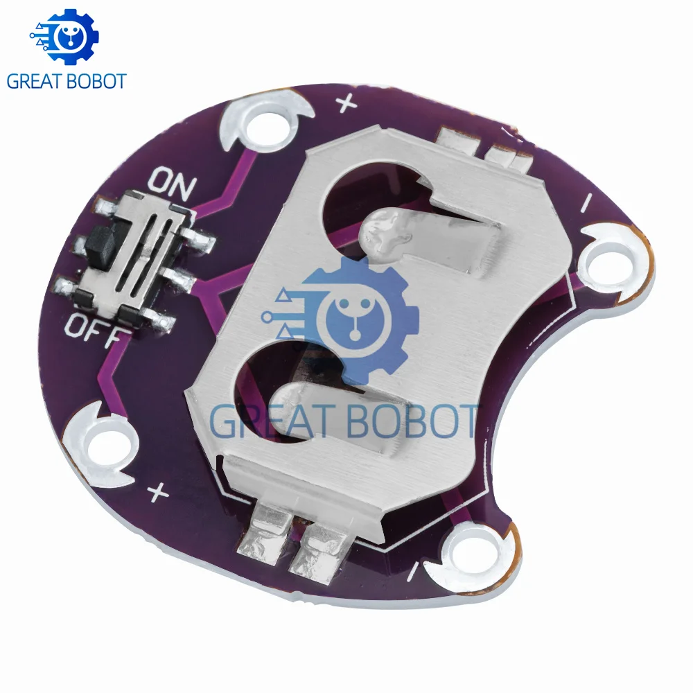 BS 1PCS LilyPad Coin Cell Battery Holder CR2032 Battery Mount Module for arduino DIY KIT