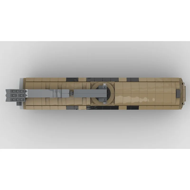 MOC-245709 Tren diésel, modelos de bloques de construcción, juguetes, regalos de cumpleaños para adultos, accesorios creativos de construcción de cabeza de tren, 612 Uds.