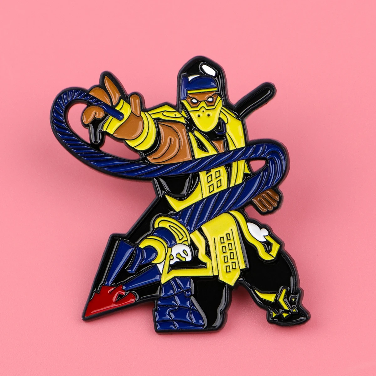 Insignias esmaltadas de juegos de calle para mochila, broches para mujeres y hombres, alfileres de solapa, joyería de moda, accesorios de Cosplay, juguetes de regalo