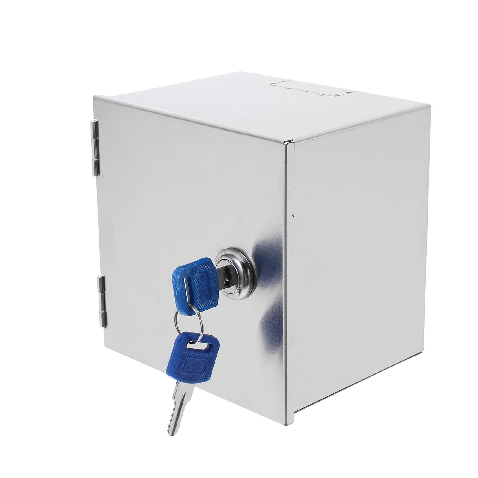 Stainless Steel Socket Protection Box Weatherproof Anti-Theft Outlet Cover For Indoor Outdoor Use Lockable Electrical Safety Box