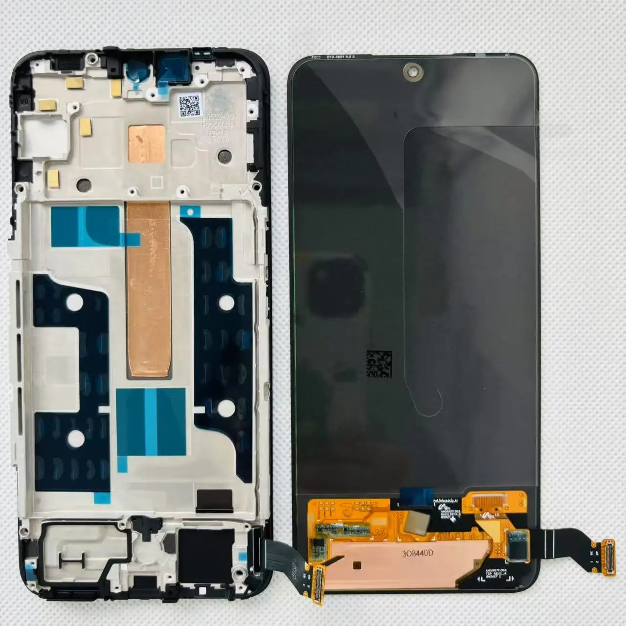 6.67 "AMOLED 오리지널 120Hz For Nothing CMF Phone 1 LCD 디스플레이 터치 스크린 디지타이저 어셈블리 교체 수리 부품