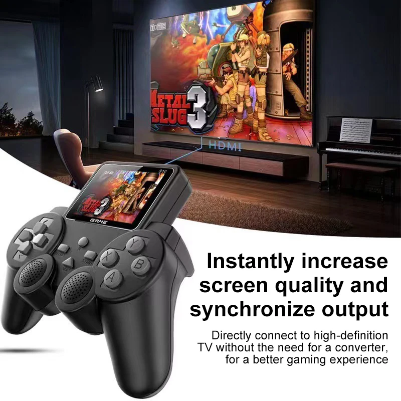 Portable Built in 520 Games 2.4-inch Retro Handheld Game Player for S10 Video Game Console to Game AV Output Video Player