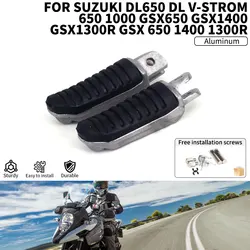 Motorcycle Footpeg Footrests Foot Peg Rests For Suzuki DL650 DL V-Strom 650 1000 GSX650 GSX1400 GSX1300R GSX 650 1400 1300R