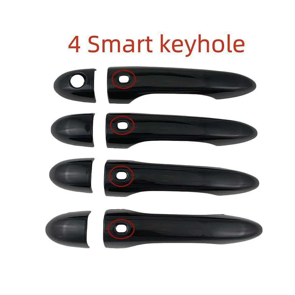 For Maserati Levante 2016 2017 2018 2019 2020 2021 2022 2023 2024 Carbon Fiber Glossy Black Door Handle Cover Car Decoration - Image 5