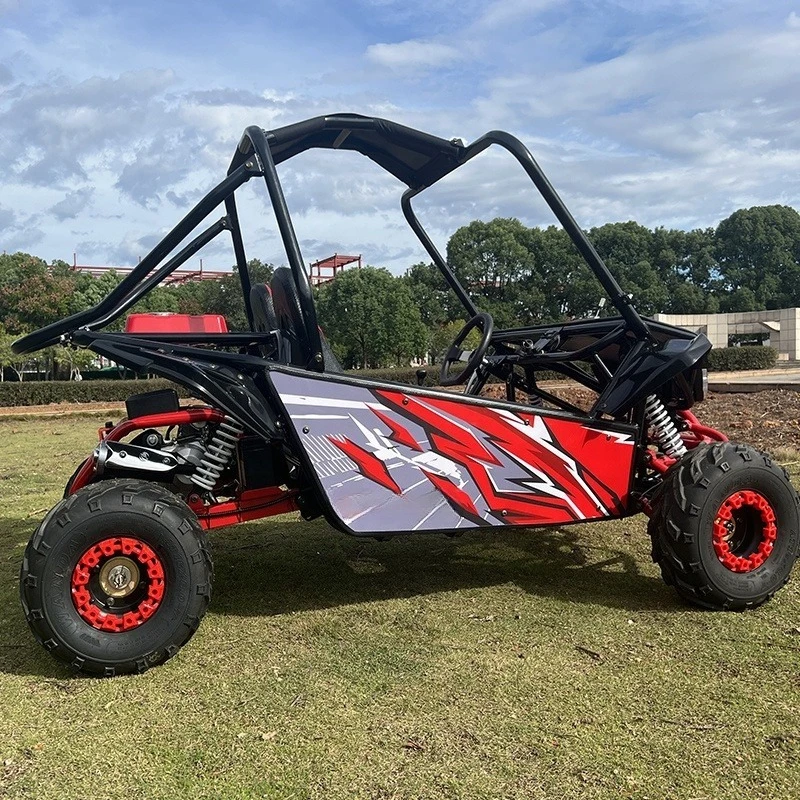 Ultimate Off-Road Adventure for Kids All-Terrain 125cc Dune Buggy Automatic Chain Drive 24V Go Kart