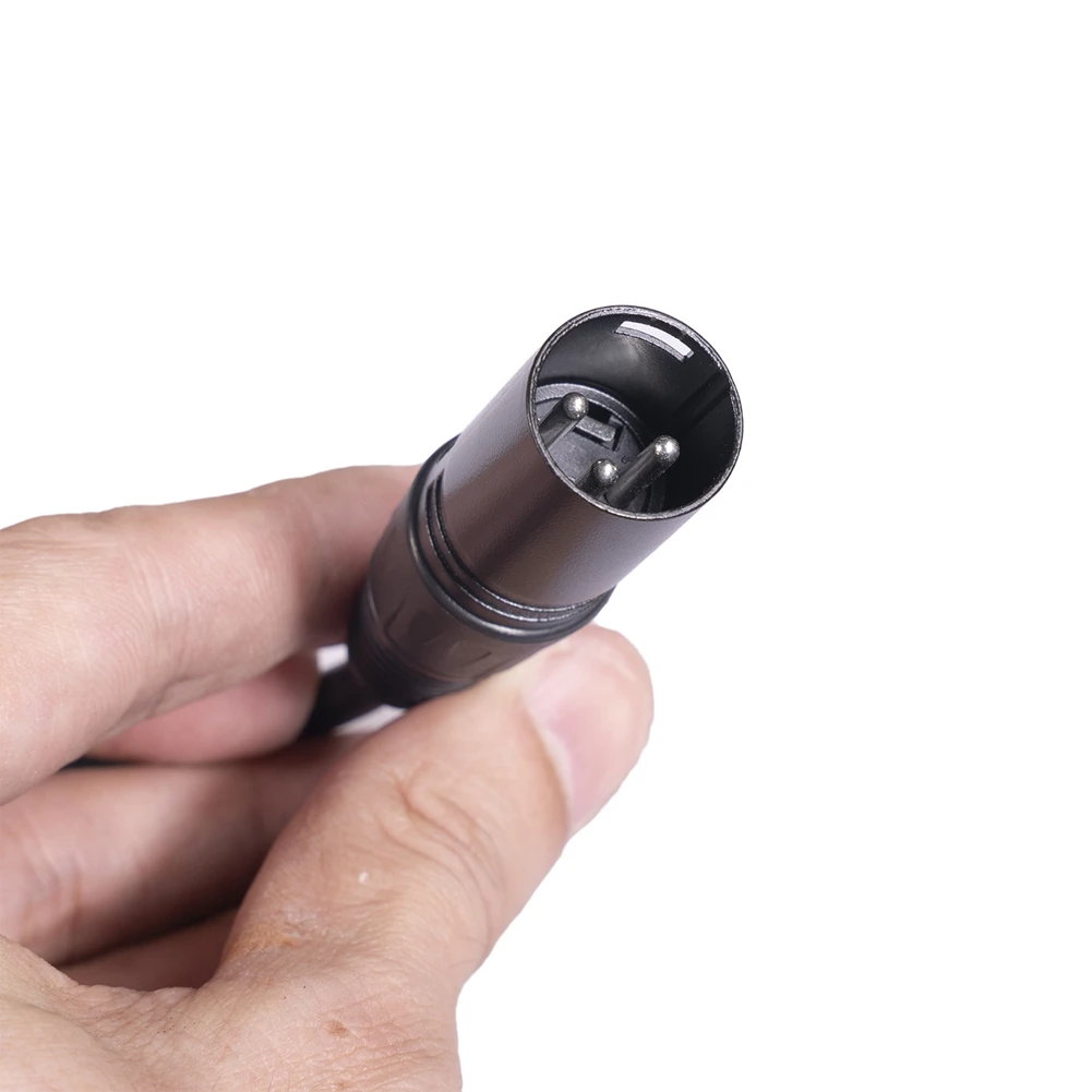 A01E-6.35 Mm 1/4 Inch Male To XLR Male Audio Stereo Mic Cable - Male To XLR Male Balanced Speaker Mic Cable