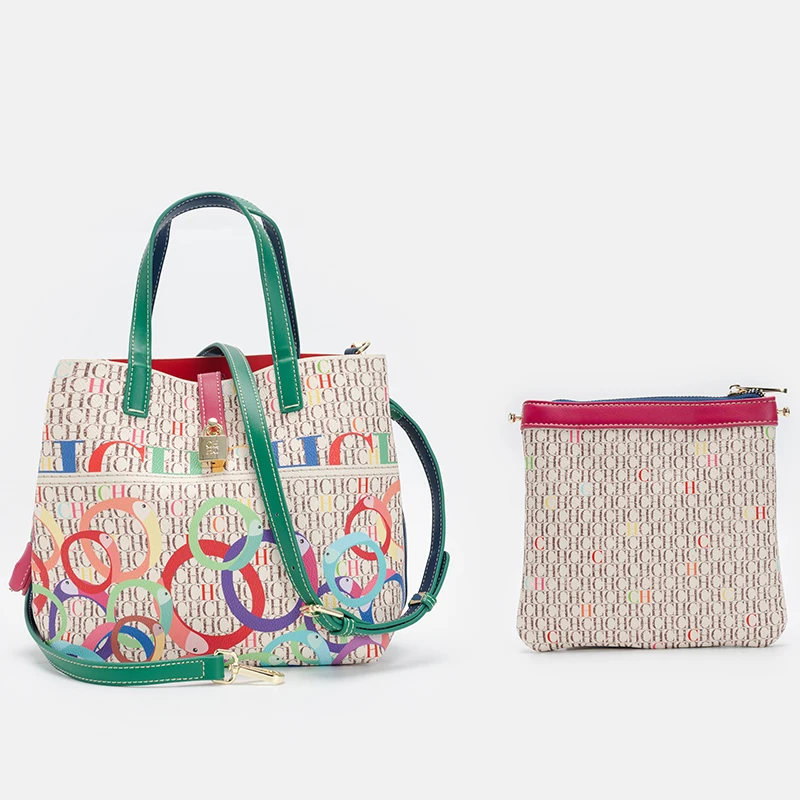 CH Fashion Tote Bag Large Capacity Multifunctional Multiple Patterns Available Multipurpose Luxury Brand New Trend Shoulder Bag