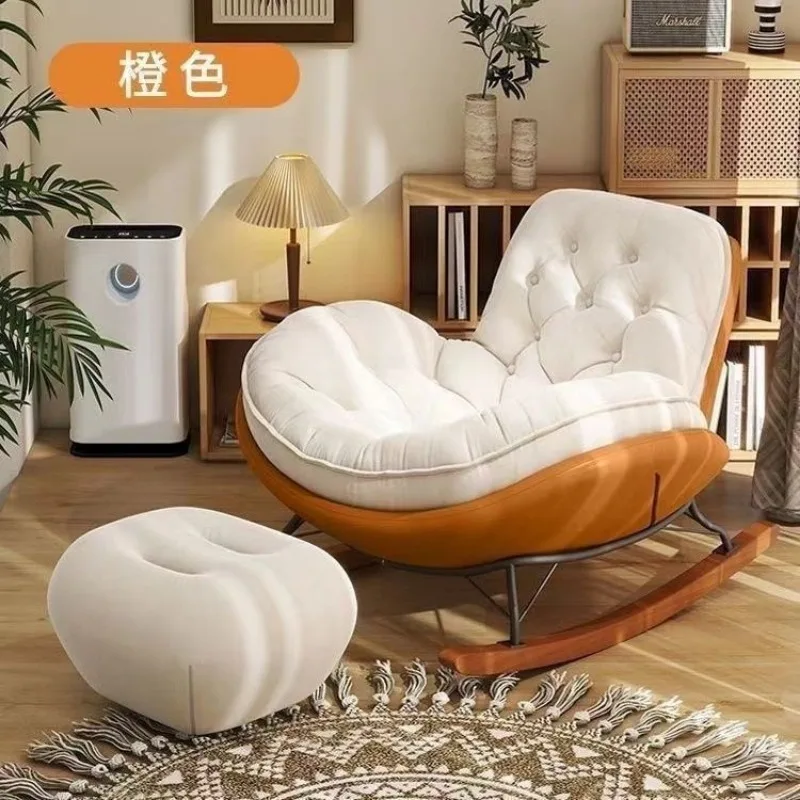 Lazy Sofa, Rocking Chair,Lounge Chair,Adult Home,Balcony,Leisure Living Room,Light Luxury, Single Person, Penguin Rocking Chair image 5