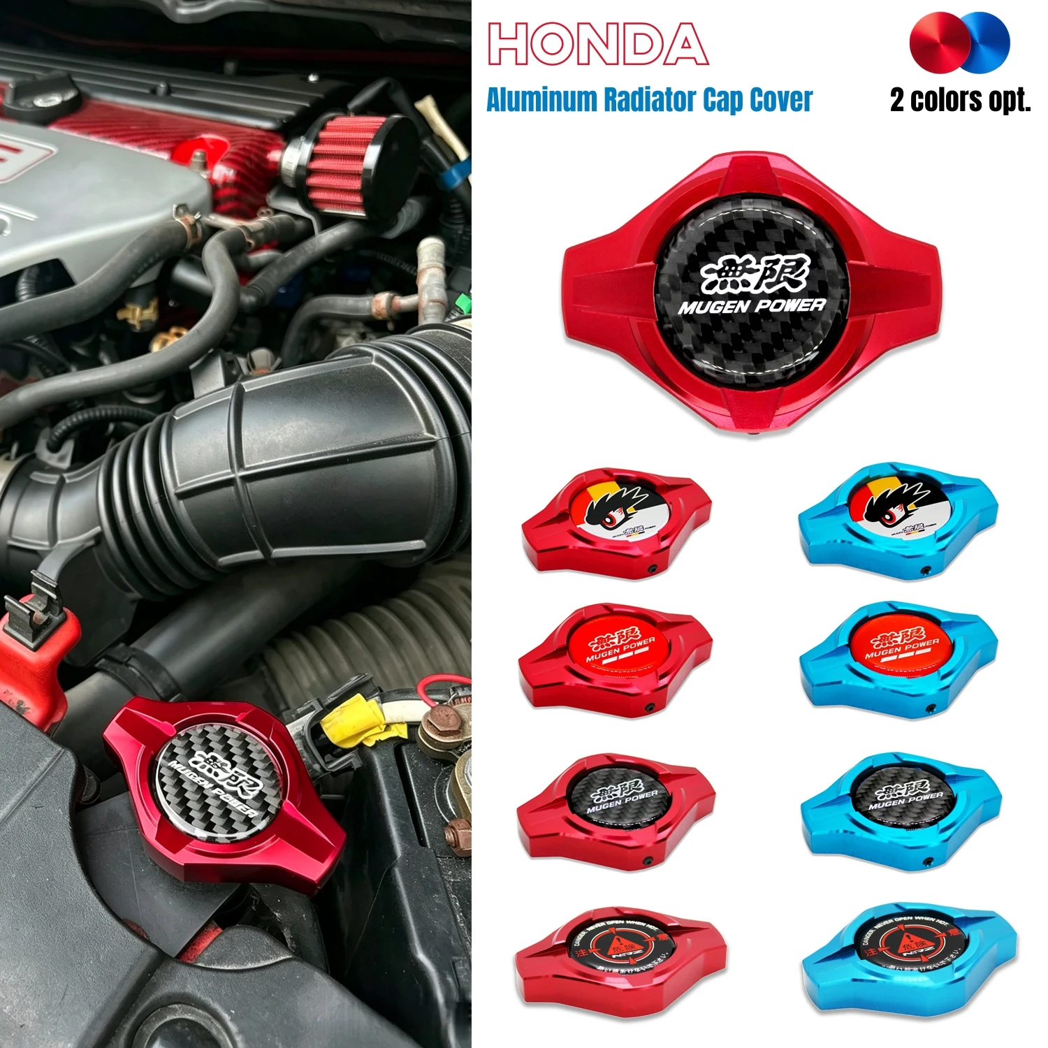 Aluminum ENGINE Oil Cap For Honda Accord Civic Fit SI Element ACURA Integra S2000 Prelude CRV NSX Qashqai car accessories JDM
