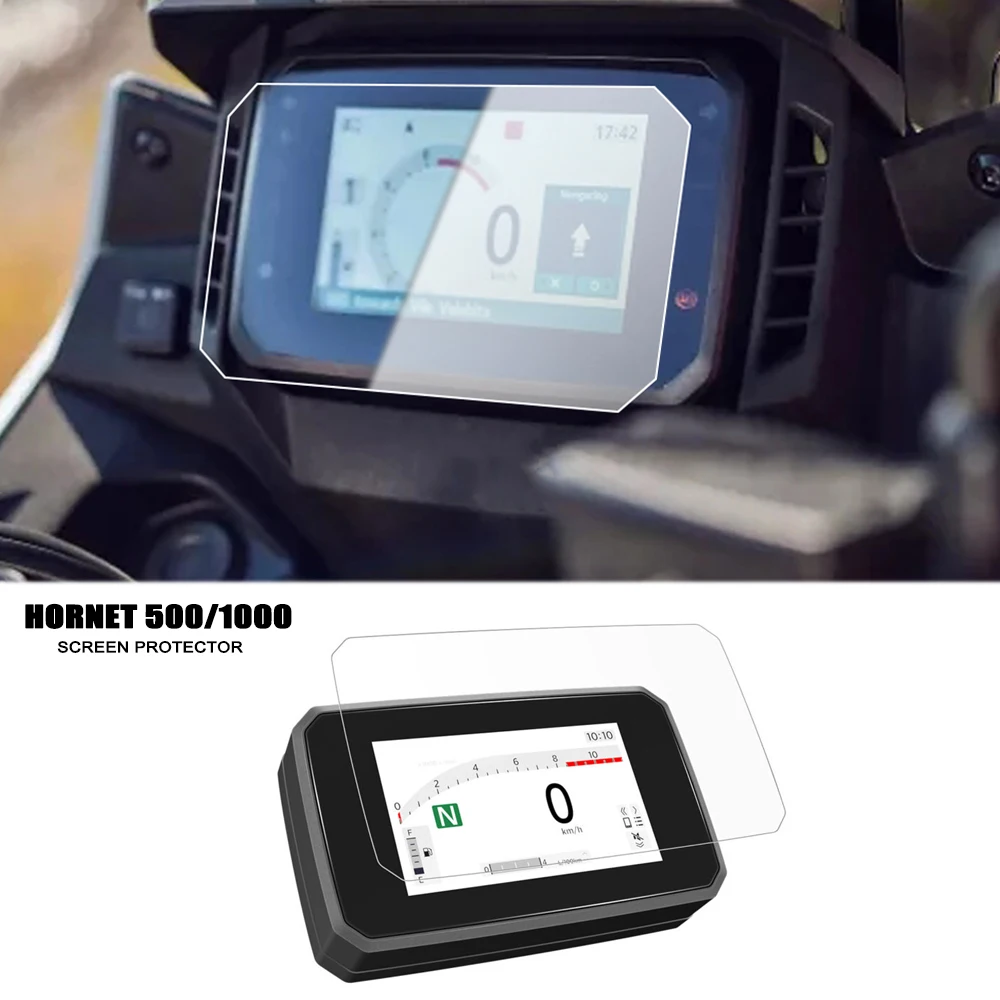 For Honda Hornet 500 Hornet 1000 2024- New Motorcycle Accessoires Scratch Cluster Screen Dashboard Protection Instrument Film