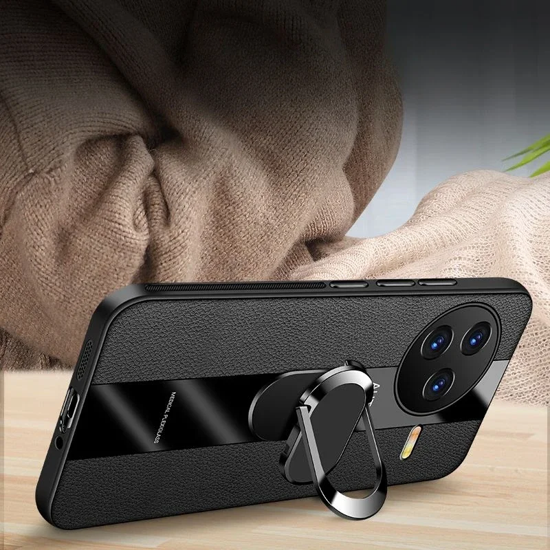 غطاء حماية بحلقة مغناطيسية لهاتف Xiaomi Redmi K80 Pro لكاميرا POCO F7 Pro Ultra حافظة هاتف شاملة مضادة للسقوط