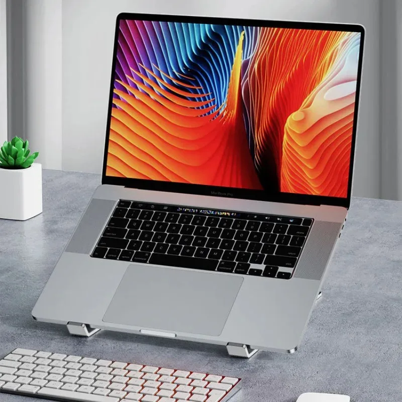 Portable Laptop Stand Aluminum Support for Pc Computer Bracket Macbook Air Pro Holder Foldable Lap Top Base Notebook Accessories