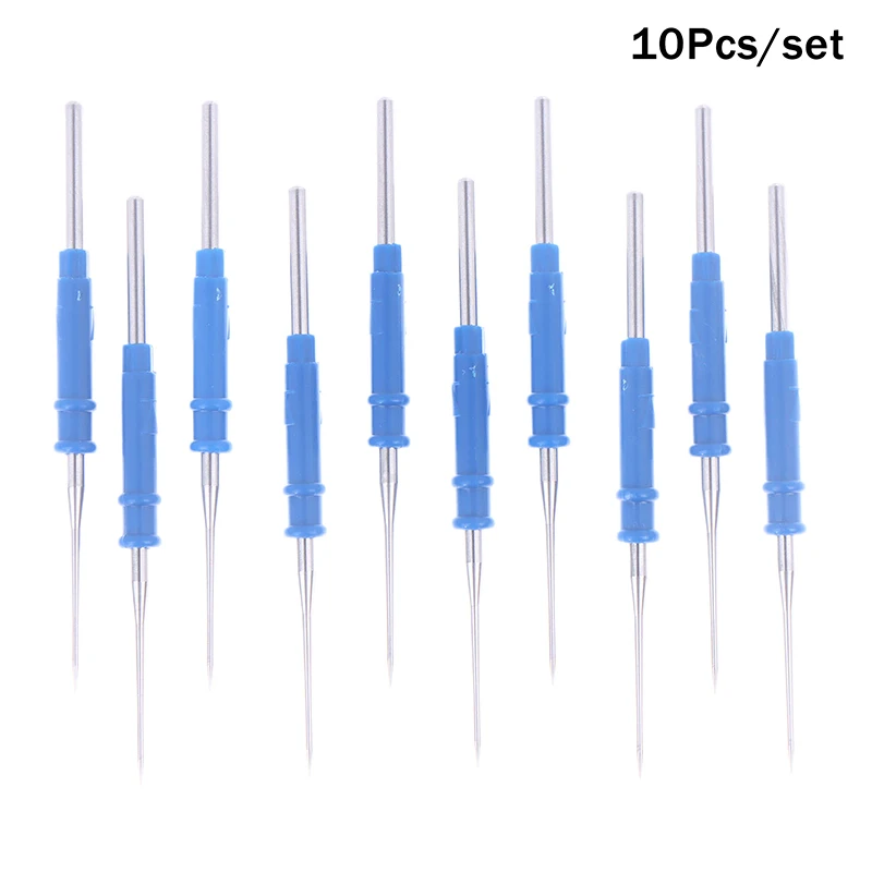 10Pcs ESU Pencil Tip Electrocoagulation Device Electrosurgery Blade Electrode Needle Electrode.