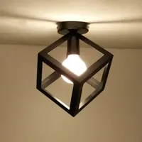 Iron Aisle Lights Corridor Balcony Ceiling Lights LED Nordic Style Personalized Creative Lights Luxury Chandelier Entrance Light