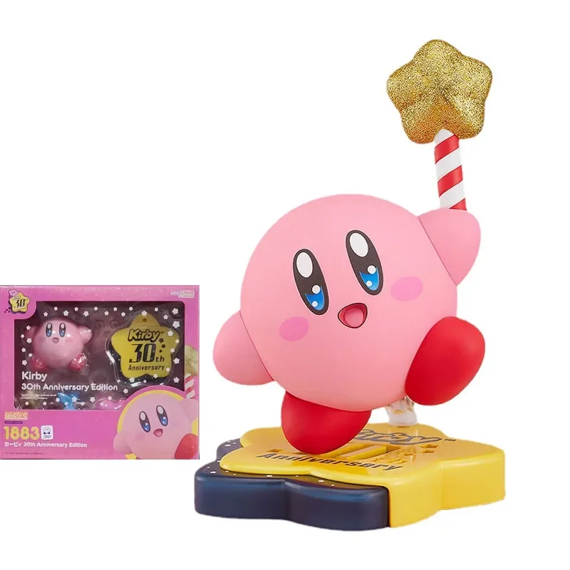 Good Smile Genuine Nendoroid Kirby 1883 Anime Figure 30th Anniversary Edition Action Figure Toys For Boys Girls Xmas Gift Model