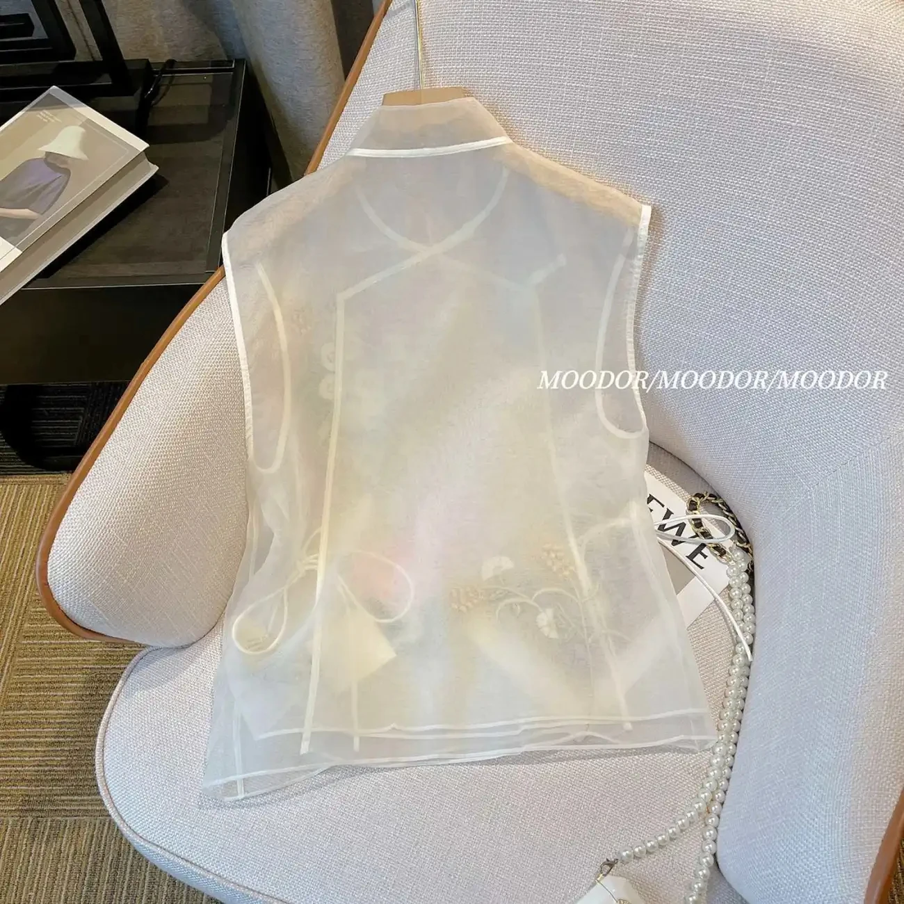 Women\'s Vest Vests for Women Women\'s Jackets Vest Female Summer new Chinese Embroidery High-end Fashion Light Luxury Vest