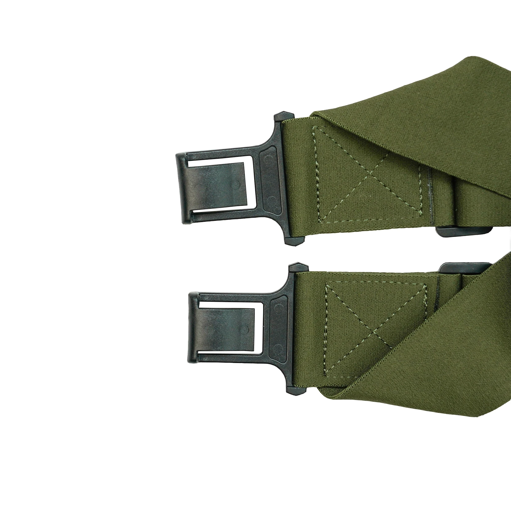 MELOTOUGH-Outback Side Clip camionista suspensórios, suspensórios lixados, elástico, 2 polegadas largura