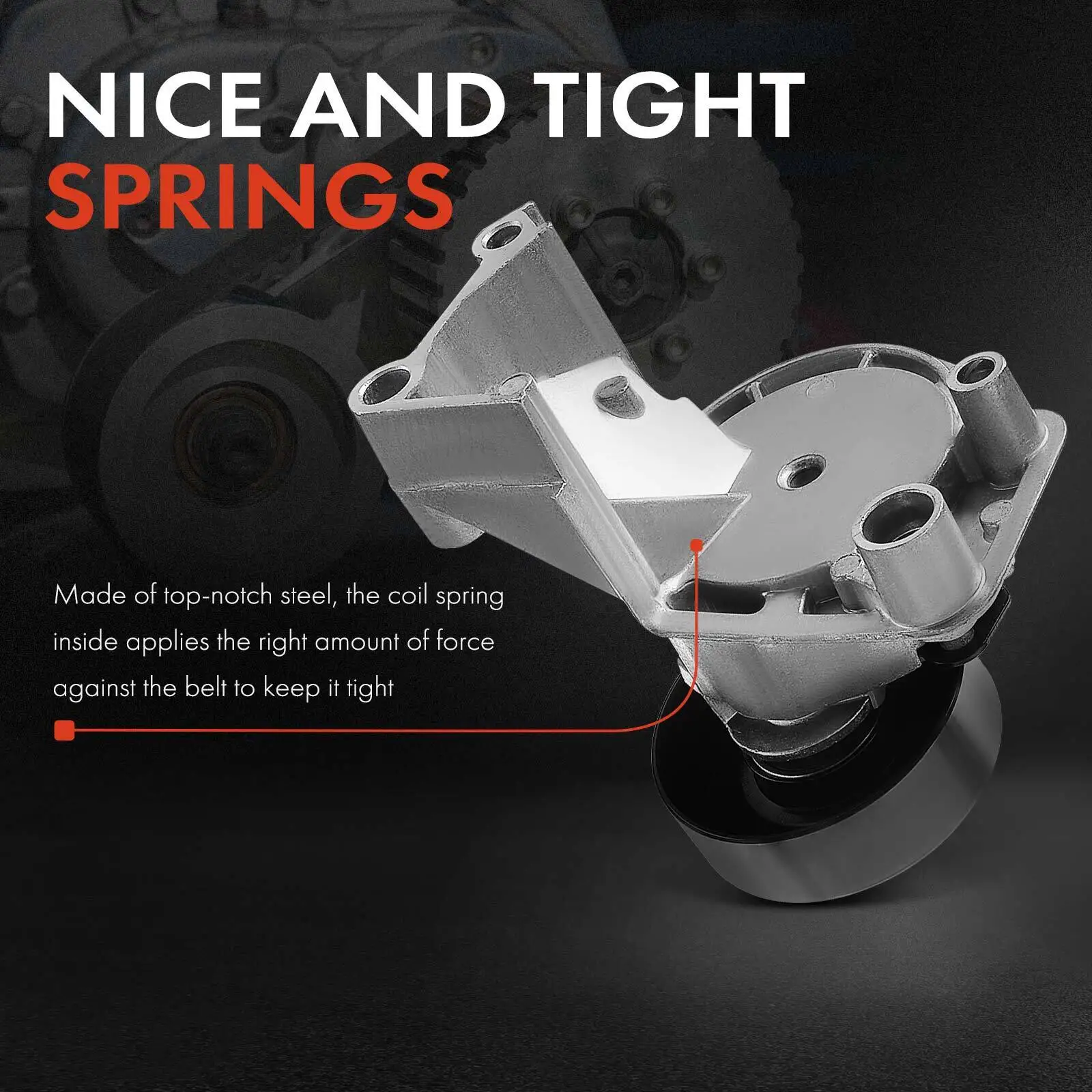 

Натяжитель ремня в сборе для Toyota 4Runner Tundra Lexus GX470 SC430 166200W100 166200W101 38488 49452