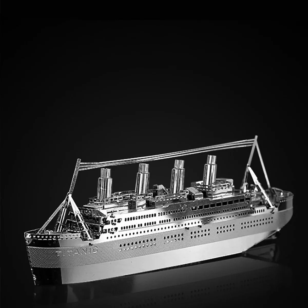 Titanic 3D Metal Puzzle model kits DIY Laser Cut Puzzles Jigsaw Toy For Children