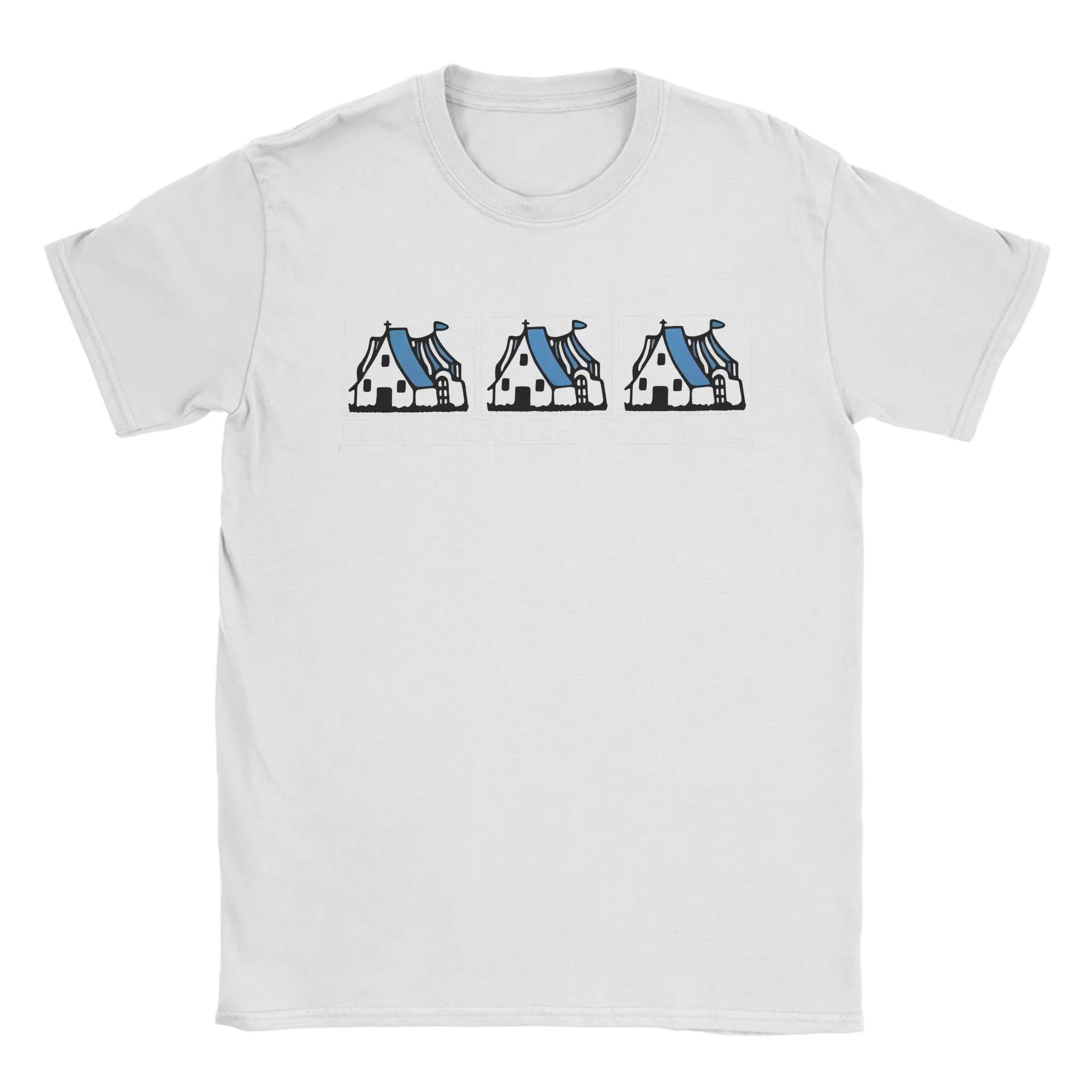 ملابس الرجال للجنسين Barraca Discoteca DJ إسبانيا ديسكو الرجال تي شيرت ملهى ليلي كول تيز الرقبة تي شيرت القطن الخالص الملابس الكلاسيكية