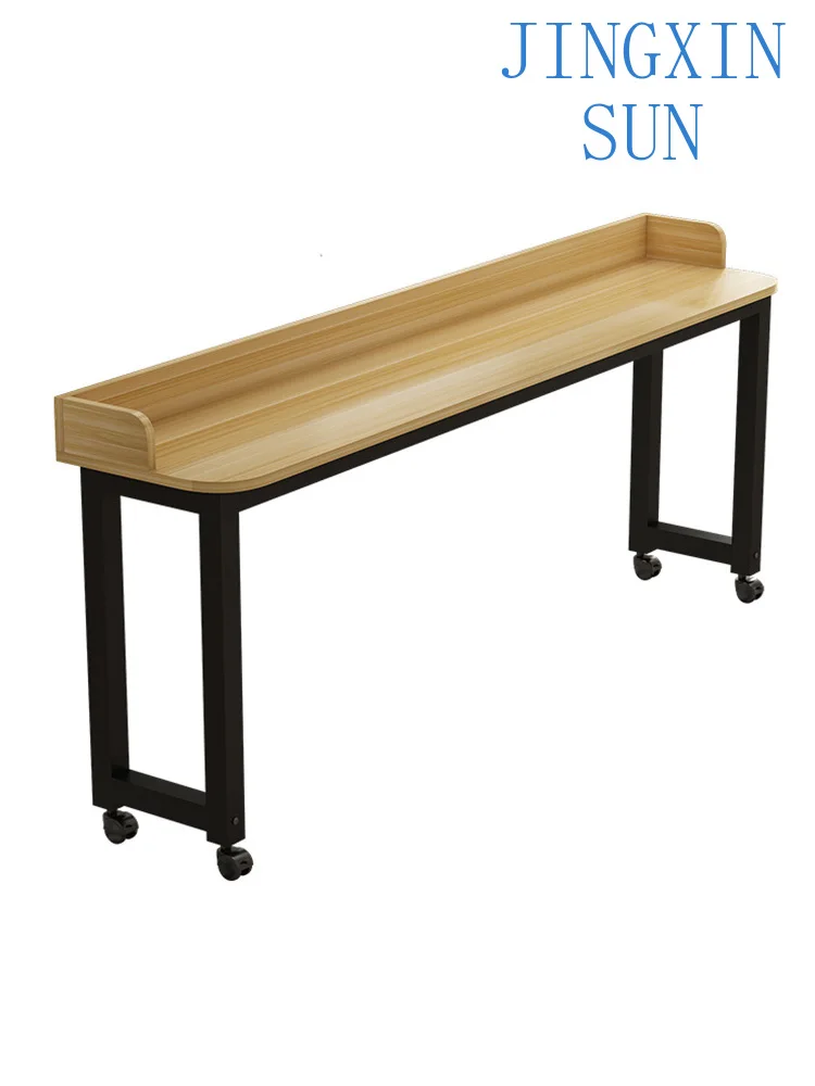 Movable computer table, cross bed table, home bedroom, customized lazy person writing desk, bedside table
