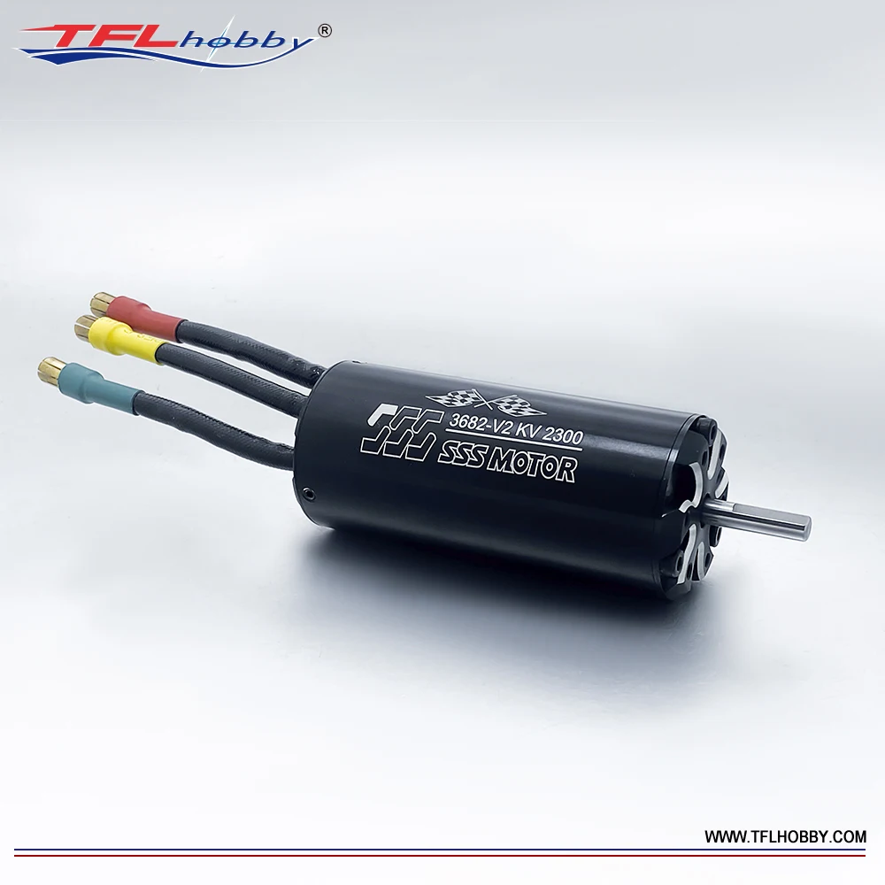 New Arrival! High-Performance SSS 3682 V2 1660KV(out of stock) 2300KV Brushless motor for RC Boat