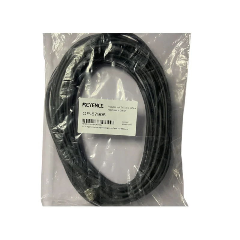 KEYENCE OP-87905 OP-87903 OP-87906 OP-87907 Multi Point Laser Sensor Head Cable 10m Used for Long Distance Wiring in Stock