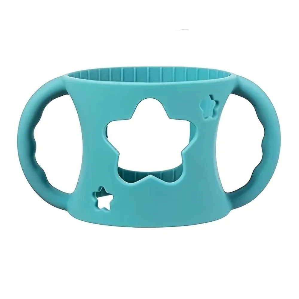 

Silicone Bottle Cover Easy to Grip Soft Elastic Bottle Handle Anti-Slip Wide-Neck Handle Sleeve for Dr Brown Bottles Feeding