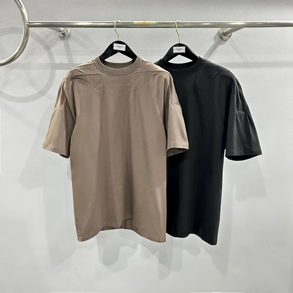 

Men T-shirt Cotton Oversized Shirt O-neck Black Tees R0 T Shirt for Men Cotton Short Tee Men's Clothing