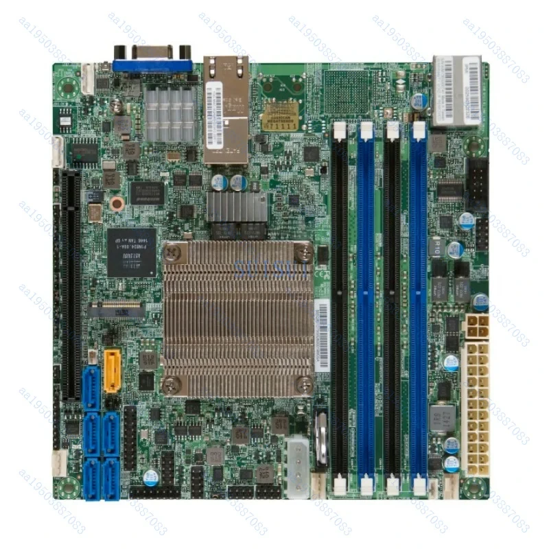 95%NEW For Supermicro X10SDV-4C-TLN2F motherboard DDR4 128G VGA Mini-ITX Tested ok