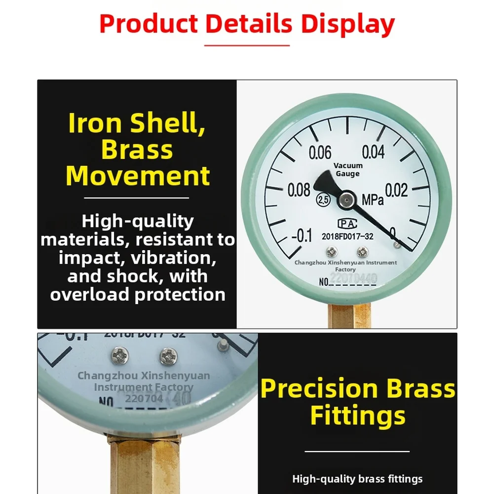 مقياس ضغط الفراغ للسيارات مقياس ضغط الفراغ اختبار الضغط الإيجابي والسلبي مقياس إصلاح السيارات لإصلاح السيارات