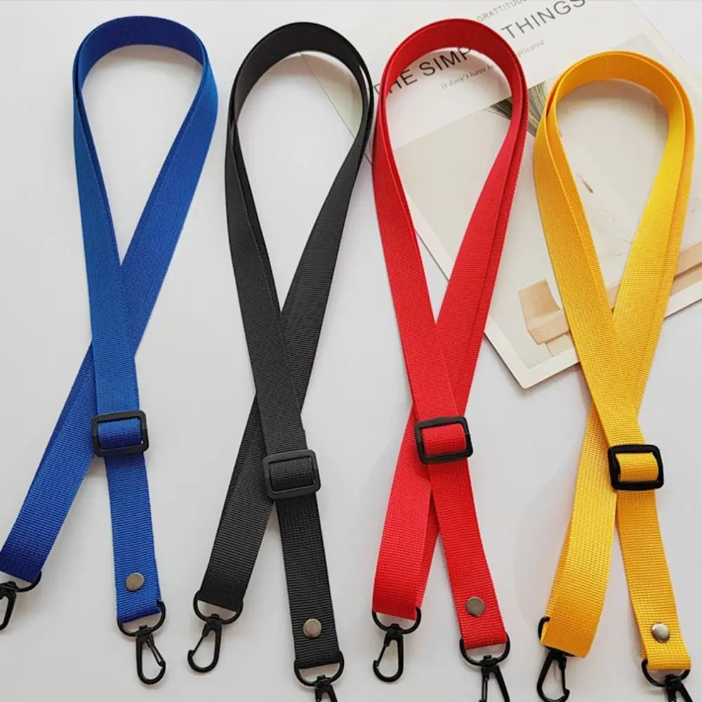 Crossbody Replacement Shoulder Strap Dacron Camera Strap Adjustable Belt Hanging Rope Thin Colorful Long Bag Belt Handbag Bag