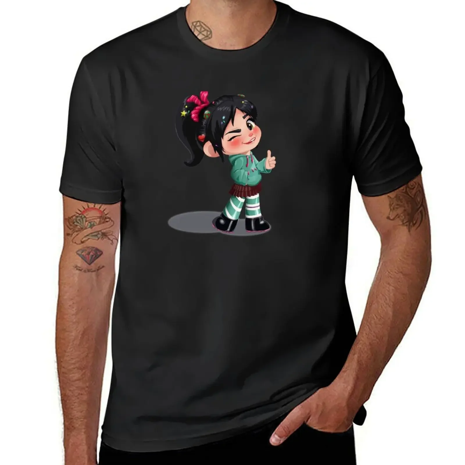 Vanellope - Top Shelf! T-Shirt anime t shirts new edition vintage t shirt men