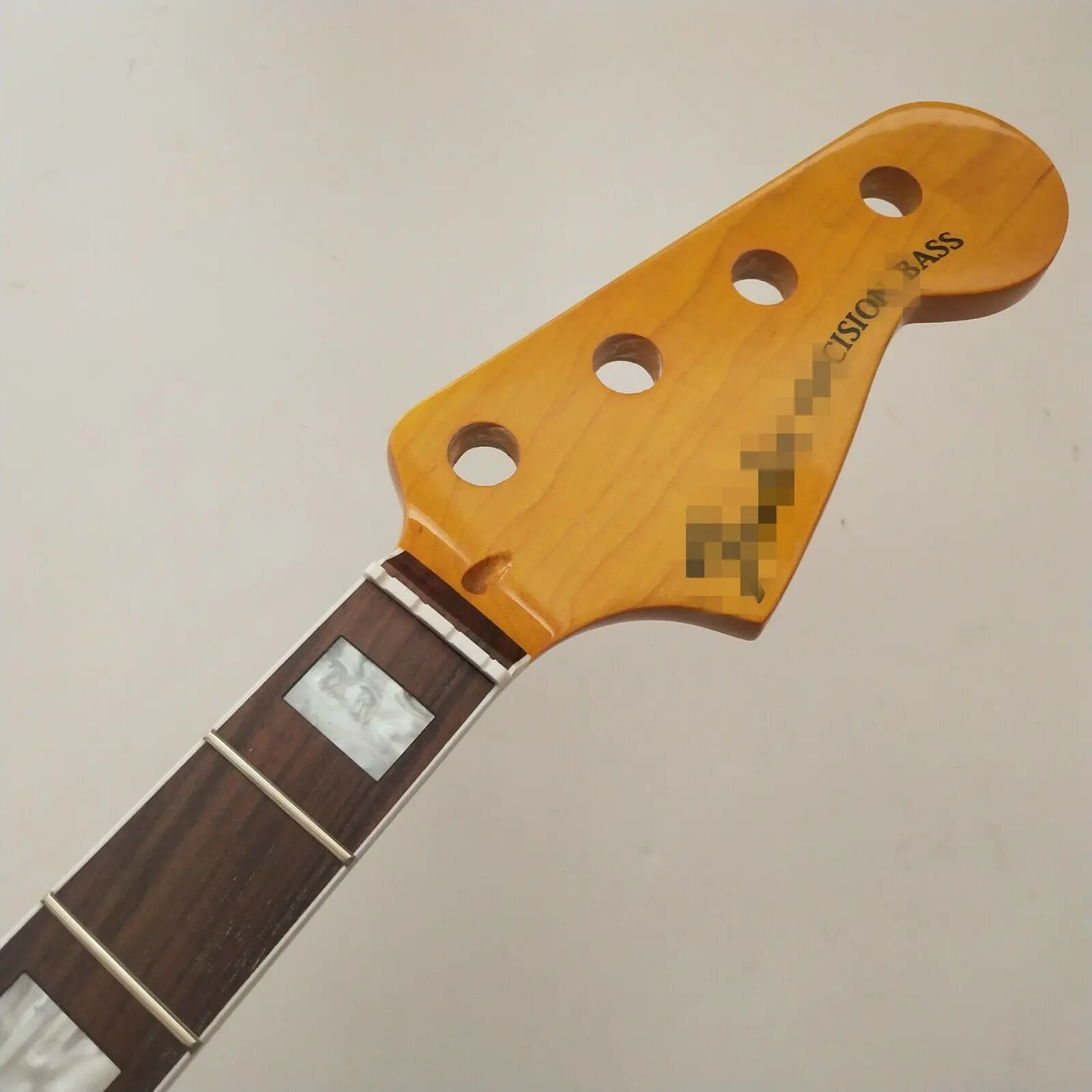 Maple P bass guitar neck style parts 20 fret 34\