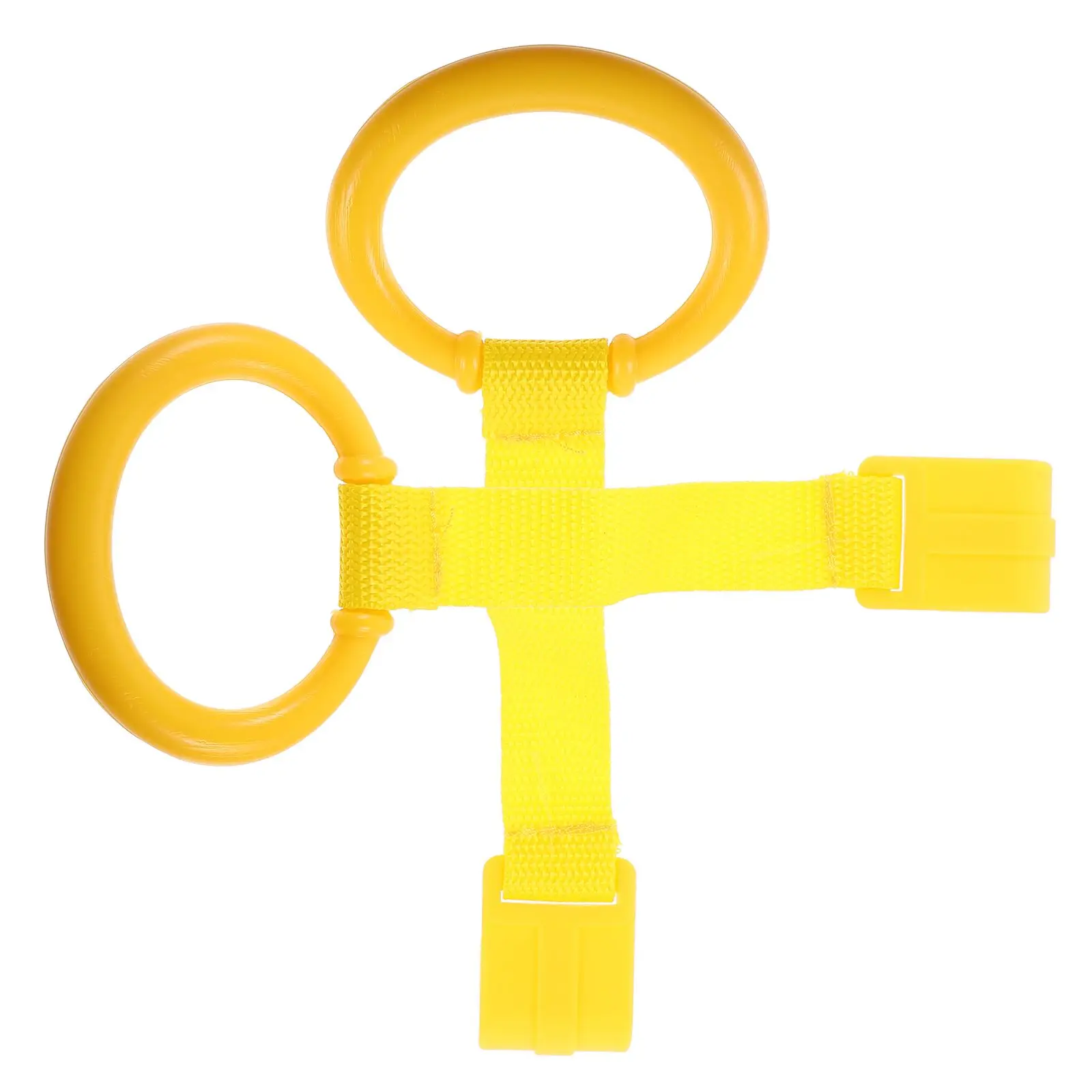 

2 Pcs Baby Crib Hand Pull Rings Toddler Walking Assistant Red Nursery Fence Infant Bed Hang Ring Learning Standing Tools