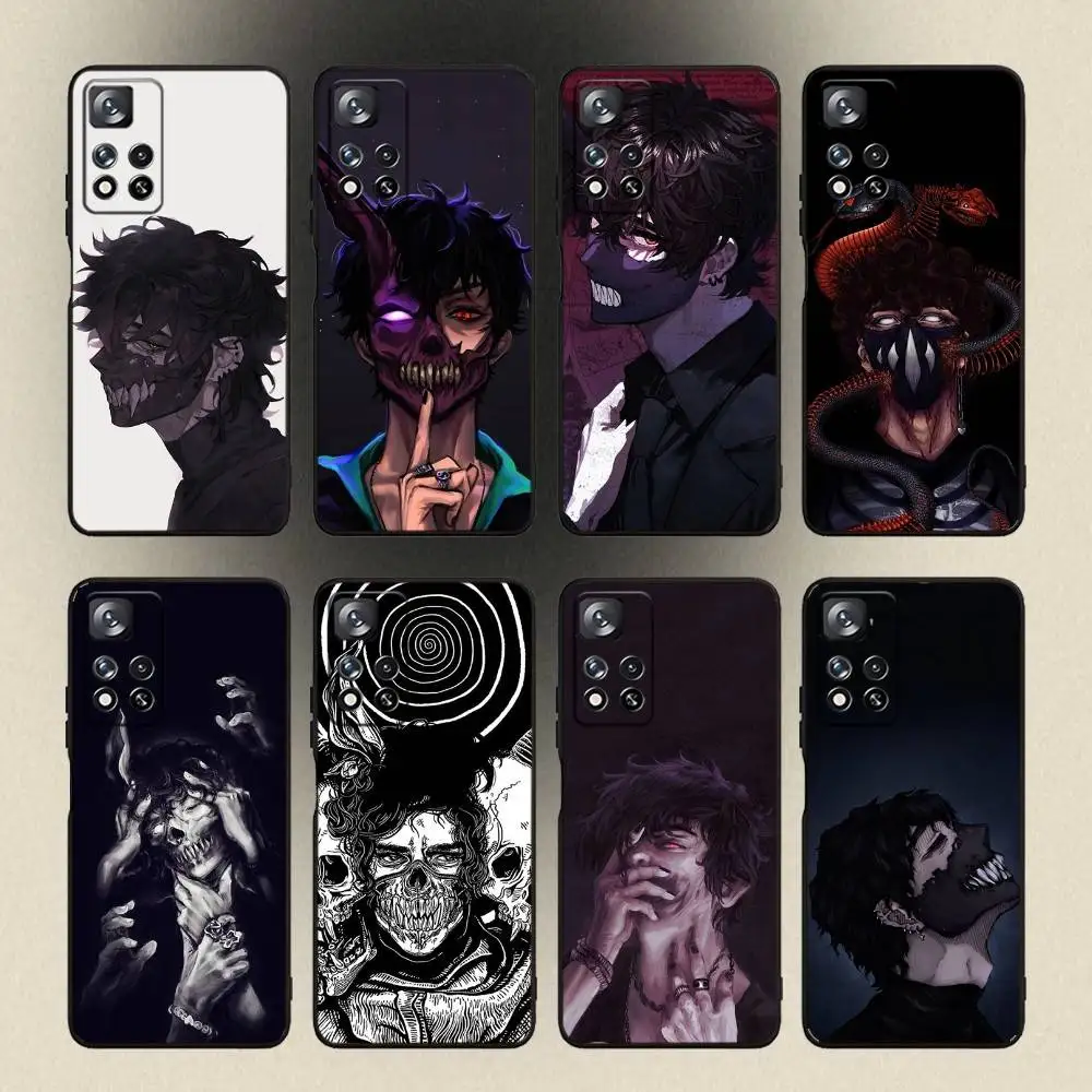

Corpse Husband Phone Case For Samsung Galaxy A 91,80,73,72,53,52,51,22,5G,Plus,J,Note Soft Black Cover