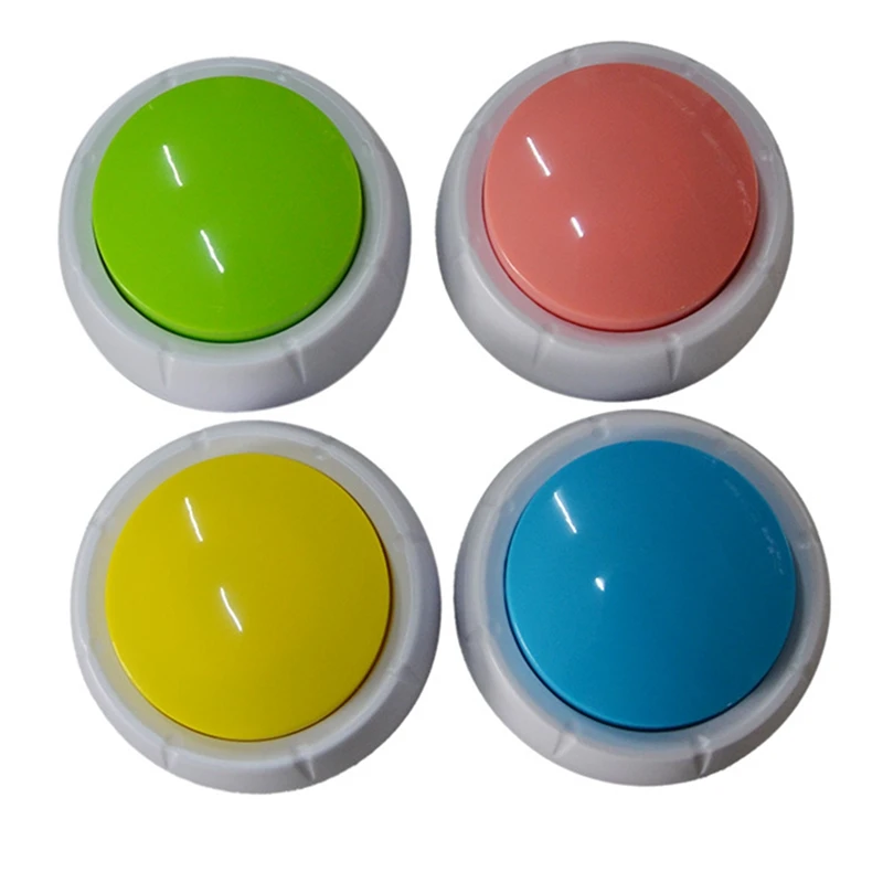 Hot Squeeze Sound Box Music Box Recordable Voice Sound Button Party Supplies Communication Buttons Buzzer Sounding Box